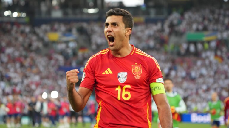 Rodri, a player for the Spanish national team