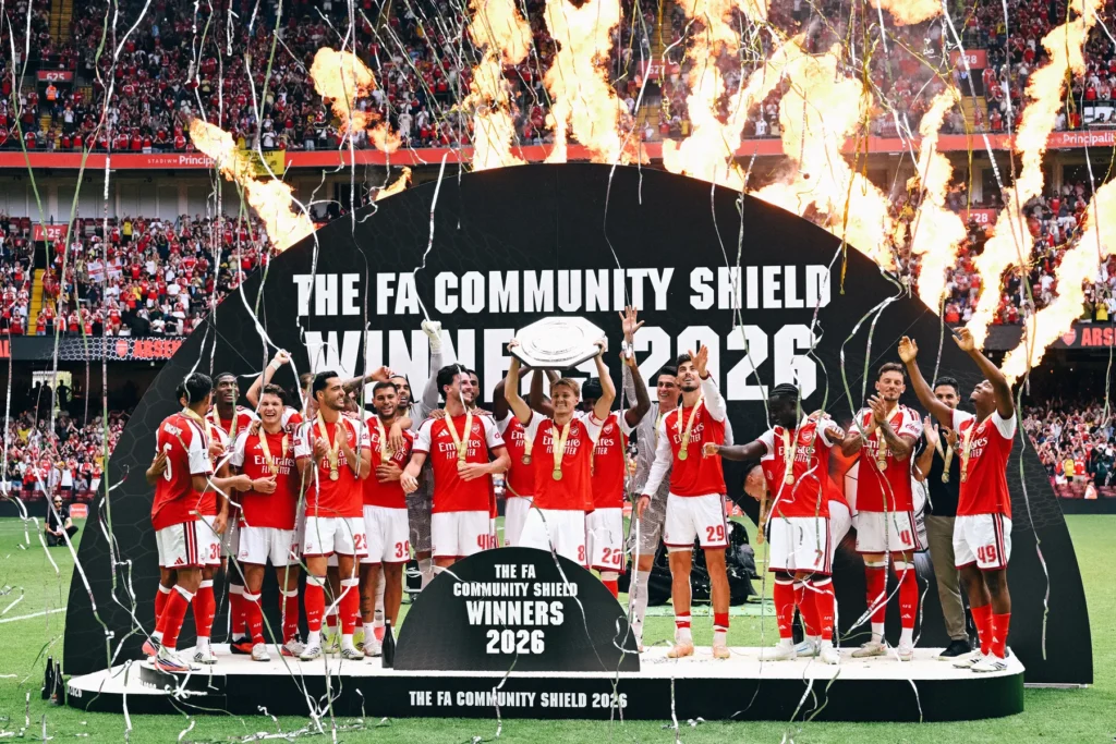 Arsenal thrash Manchester City to kick off the season with the Community Shield title